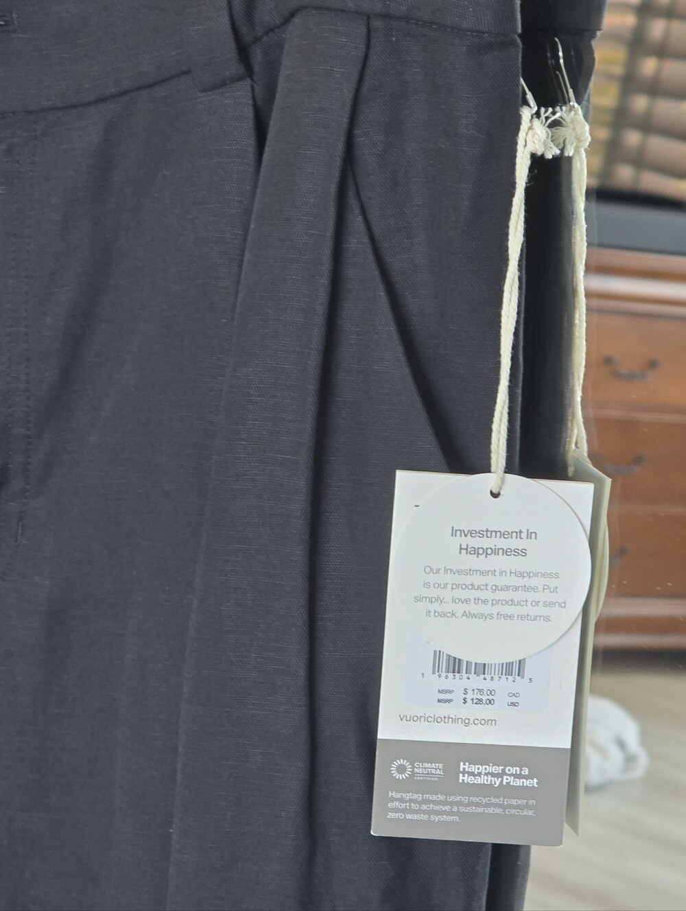 Vuiori Trestles Twill Wide Leg Trousers - Picture 4 of 12
